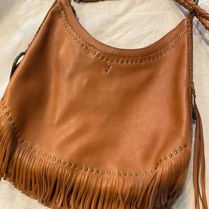 Frye Fringe Leather Bag — Brand New with Dust Bag!